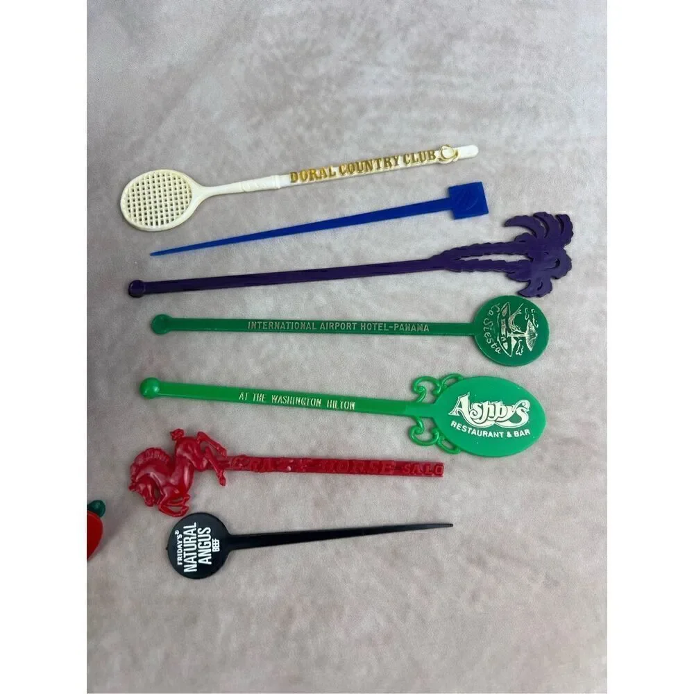 Vintage Swizzler Lot